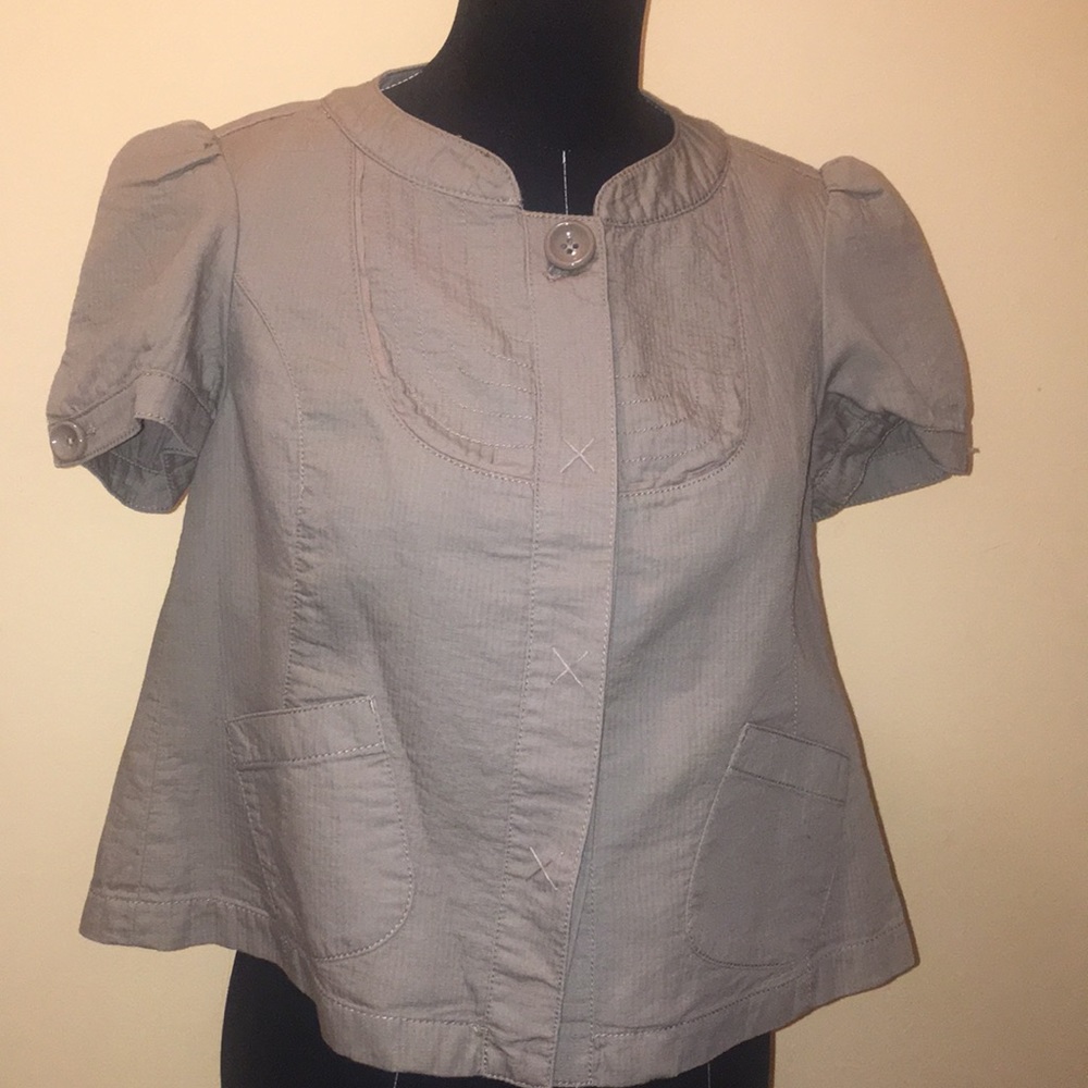 DKNY taupe jacket